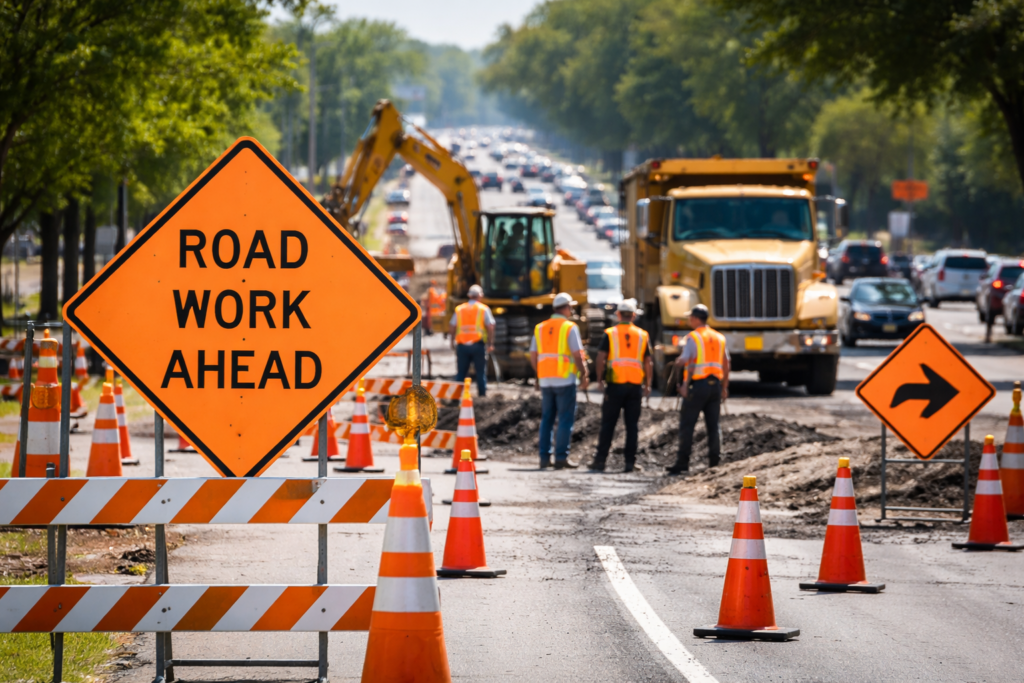 Spring Construction Projects in Georgia: Who Is Liable When a Work Zone Accident Happens?