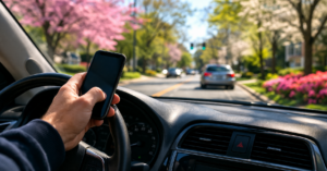 Springtime Distracted Driving in Georgia: How Phone Use Impacts Accident Claims