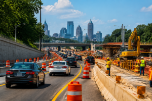 Summer Construction Zones in Atlanta: Who Pays After a Work Zone Crash?