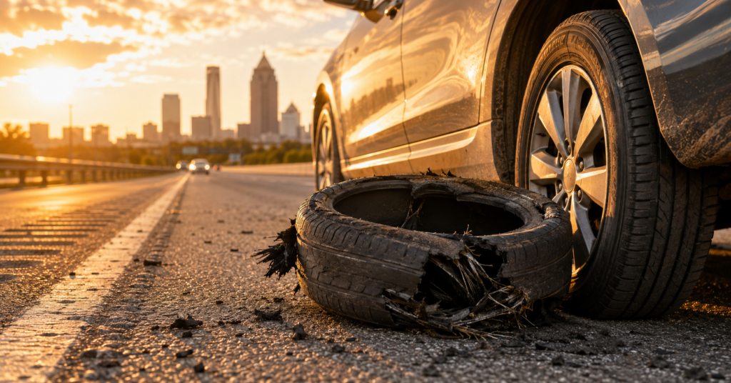 Georgia Tire Blowout Liability